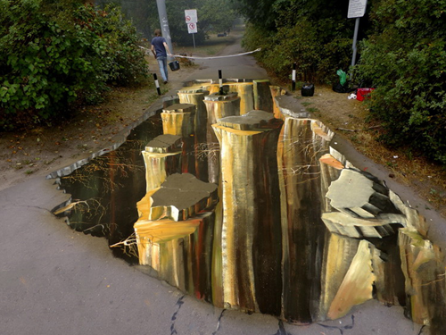 3D STREET PAINTING MOSCOW