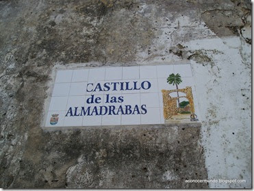 Zahara de los Atunes. Castillo de las Almadrabas. Cartel - P2280738