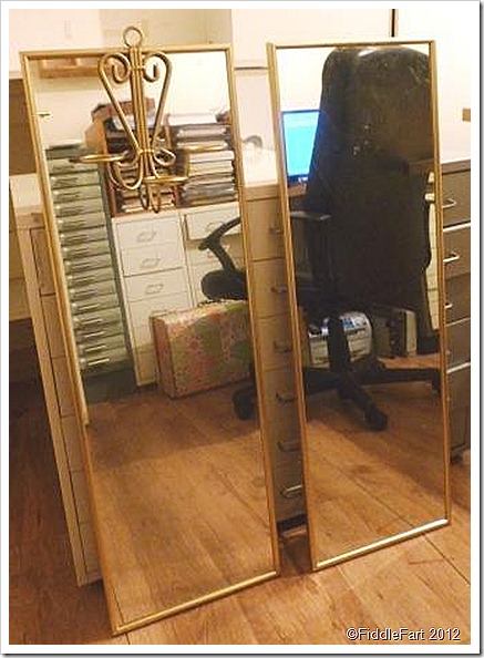Bejewelled Bedroom Mirror Project