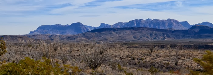 the Chisos Mountains