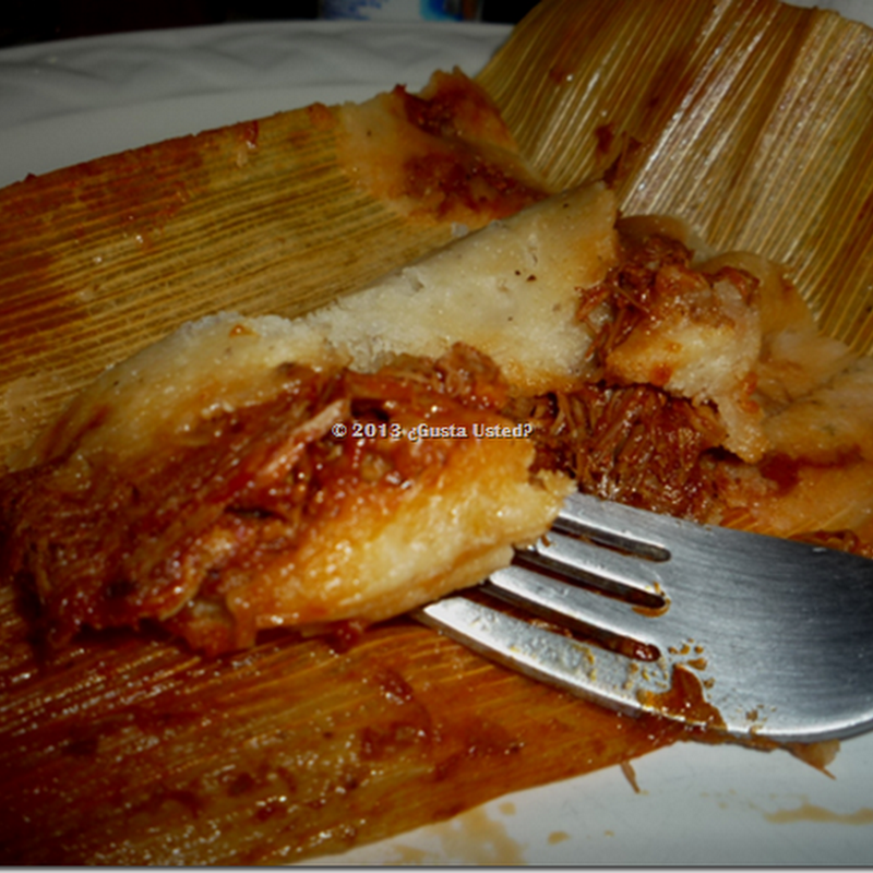 Gusta Usted? Comida Casera Mexicana: Tamales norteños de puerco en chile  colorado. Hoja de maíz. Receta paso a paso con imágenes