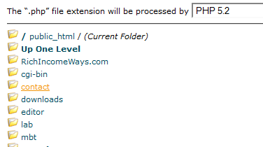 .php file extension