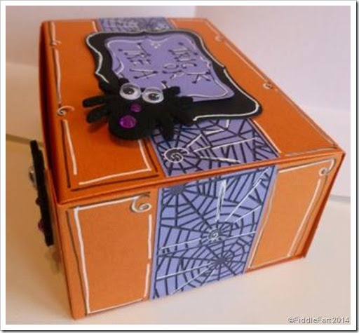 Sizzix Box Die 3 Halloween Trick or Treat Box
