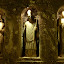 Kopalnia soli w Bochni - solne rzeźby św. Jana Nepomucena, św. Stanisława Biskupa i św. Tomasz z Akwinu