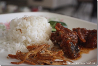 Resepi Nasi Lemak Sambal Ikan Tongkol Kongsi Resepi