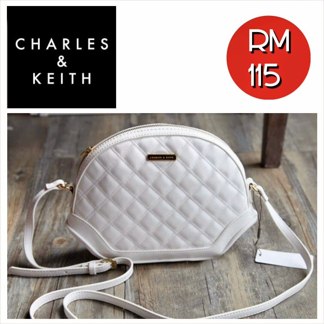 charles and keith neon bag