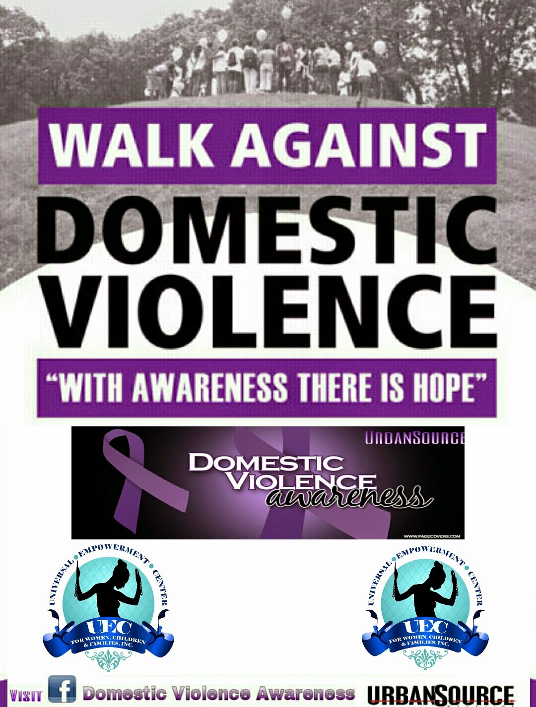 UrbanSource Magazine: Domestic Violence Awareness Campaign and Walk