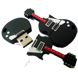 unique Guitar Shape Unique USB Flash Drive