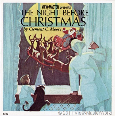 View-Master The Night Before Christmas (B382), Booklet Cover