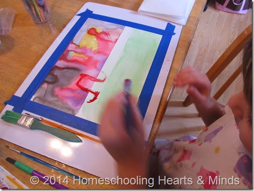 Art...Just DO It! at Homeschooling Hearts & Minds
