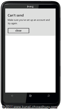 WP7.1 Demo - Email Compose Task