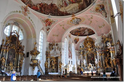 Oberammergau. Pfarrkirche St Peter und Paul -DSC_0492