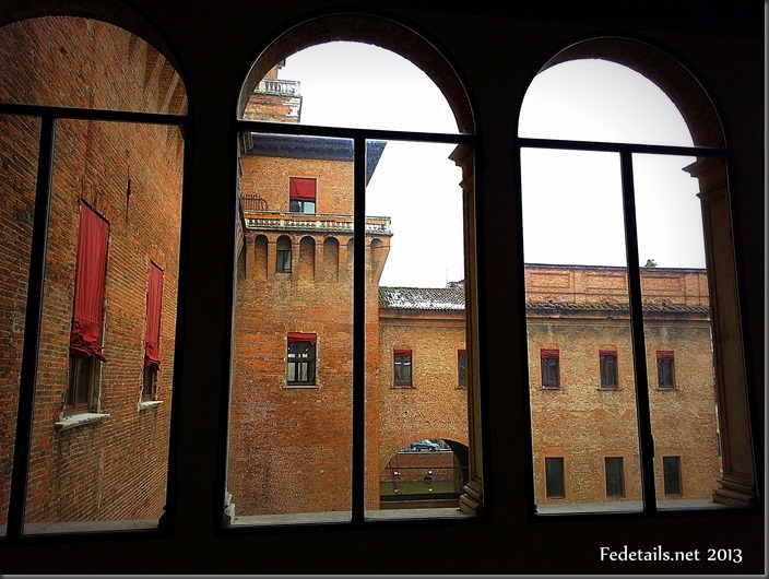 Dentro il Castello Estense, la saletta dei Veleni - Inside the Castello Estense, the room of the Poisons, Ferrara, Italy, Photo1