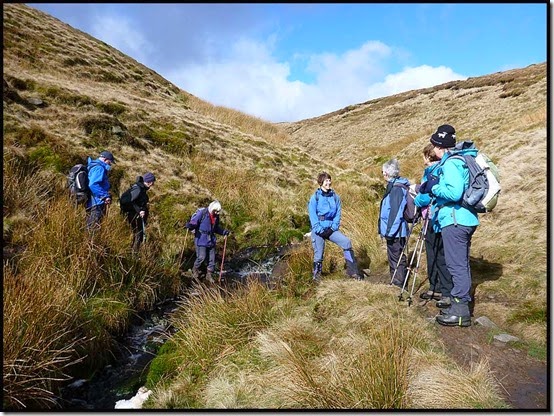 River crossing on the Pennine Way near Black Hill 2209river