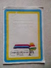 Buku tulis sampul cap potret nyonya meneer jamu jawa asli semarang.