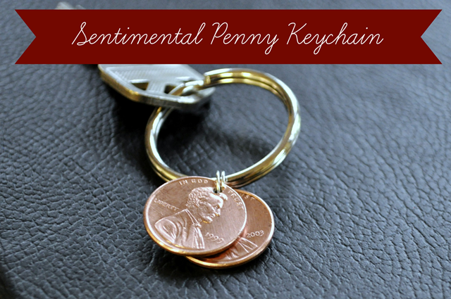 Sentimental Penny Keychain