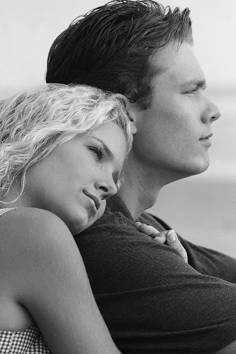 Black And White People Hugging. Tags: north youth lack