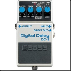 dd3 digital delay dd-3 boss pedales efectos