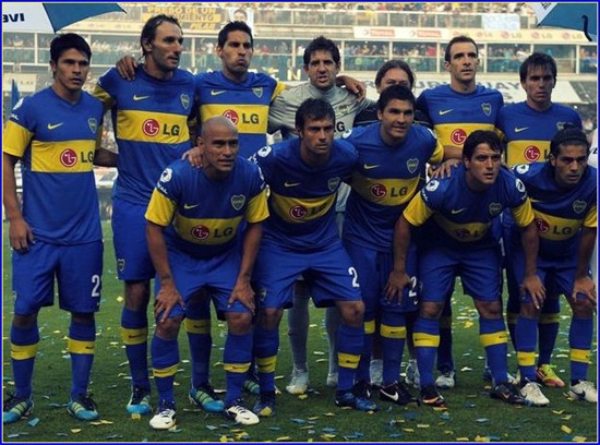equipo boca campeon 2011