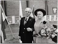 Pieter Jongeling met zijn vrouw Klazien