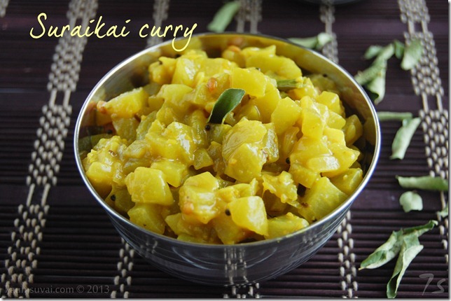 Suraikai curry | Bottle gourd stir fry
