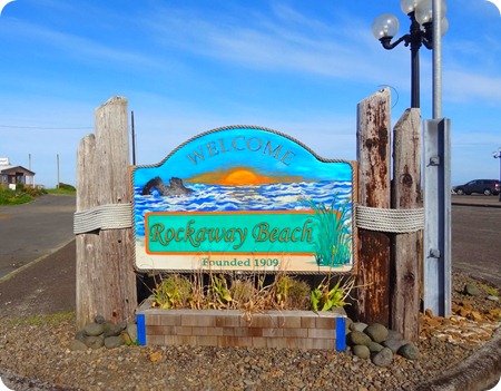 Rockaway Beach sign