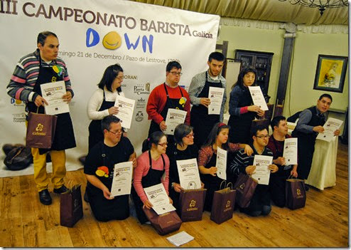 participantes III barista down galicia 21122014