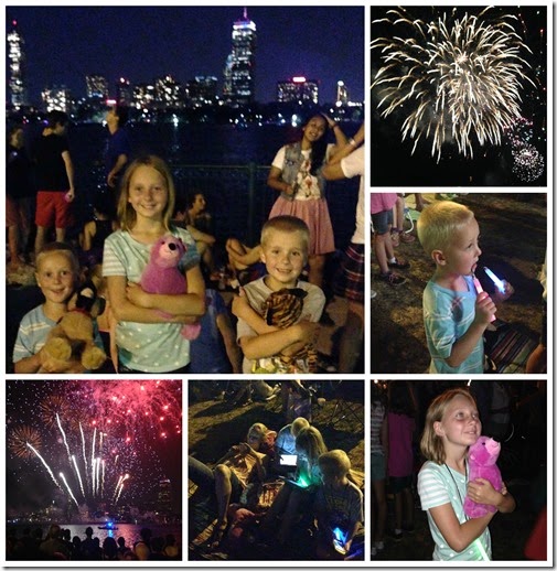 fireworks Collage