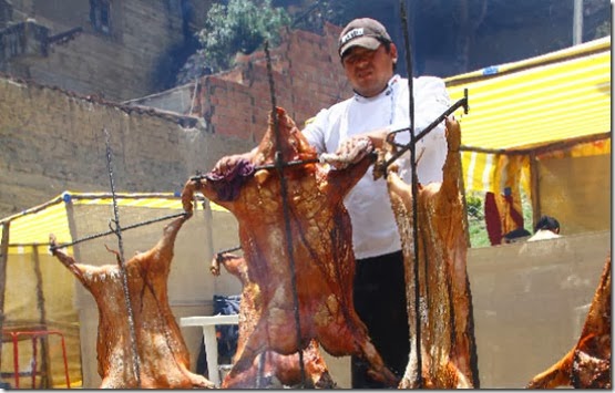 Ferias gastronómicas en Bolivia