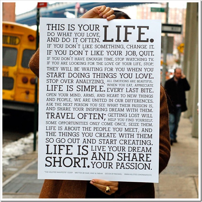 This is your life