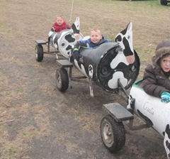 10.29.11 Cousins halloween get together Cody and Kyle  summer in the cow train1
