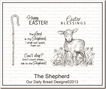 The Shepherd, Our Daily Bread designs