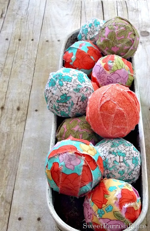 Fabric Covered Balls6