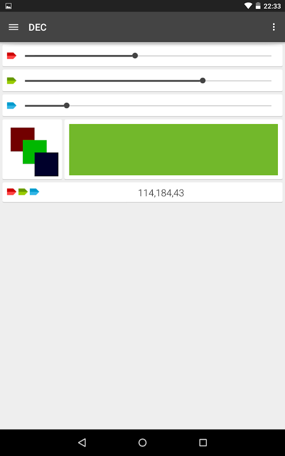 Color Mixer RGB HEX Android Apps on Google Play