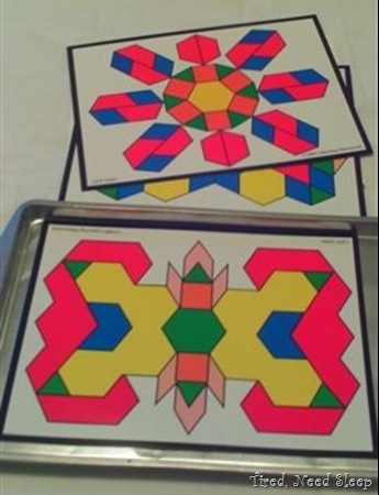 more symmetrical patterns