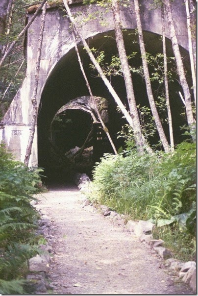 463161704 Concrete Arch at the Twin Tunnels on the Iron Goat Trail in 2007