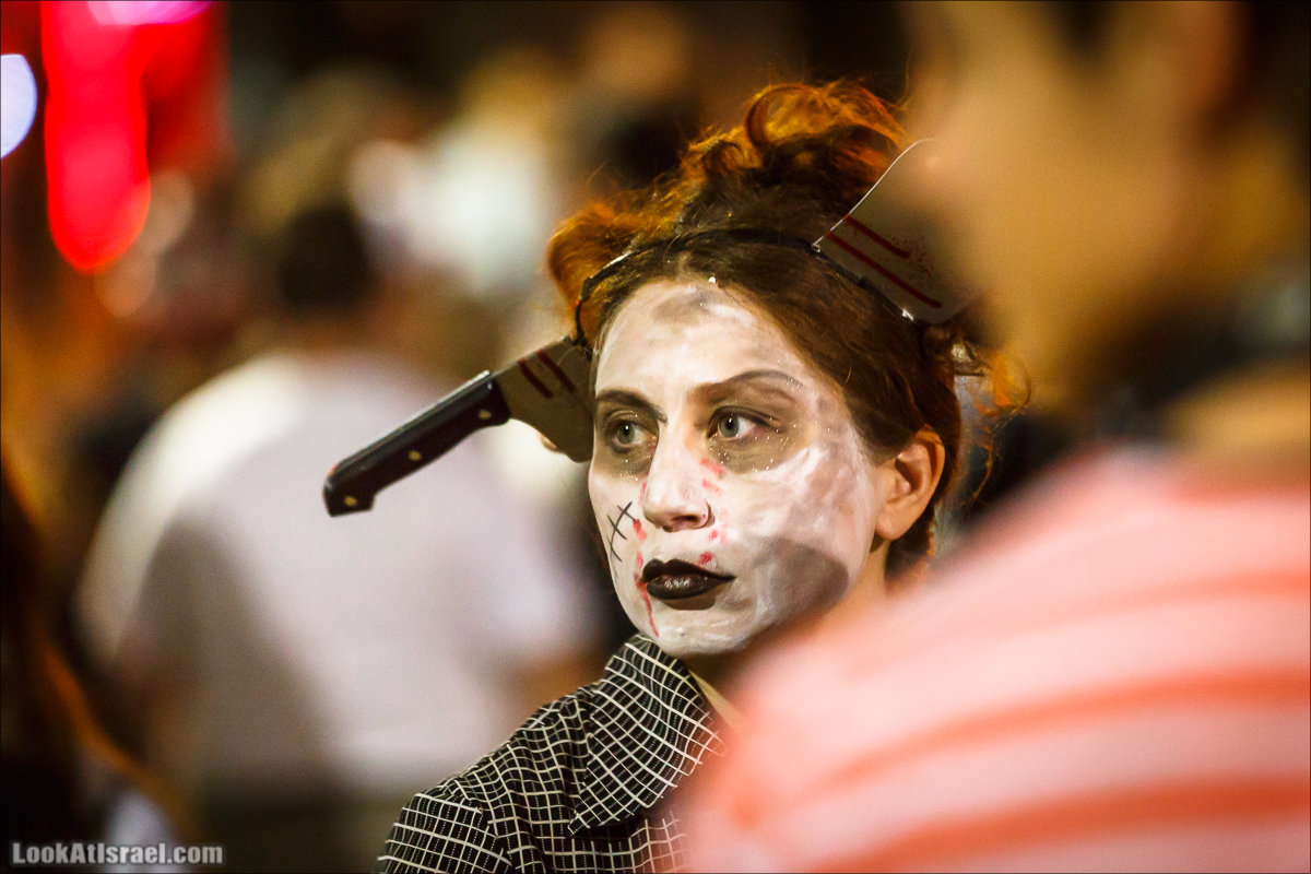 LookAtIsrael.com - Парад зомби в Тель Авиве | Zombie walk TLV, Tel Aviv 2015 |  מצעד זומבים בתל אביב, צעדת הזומבים, זומבי ווק