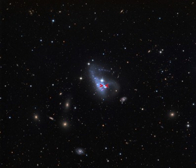 NGC 3239 e SN 2012A