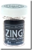 Black Zing Embossing Powder