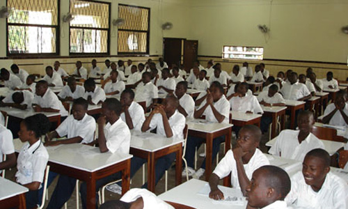 Elèves du Collège Boboto à Kinshasa, lors d'un séminaire sur la CPI. Photo icc-cpi.int