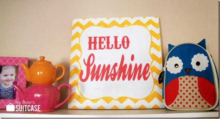 Hello Sunshine_shelf