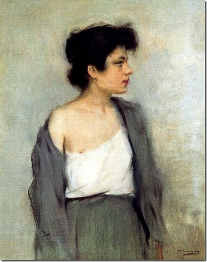 ramon casas i carbo_mujer