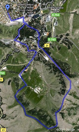 ruta del día, Zlatibor