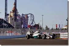 Rosberg nelle prove libere del gran premio di Russia 2014