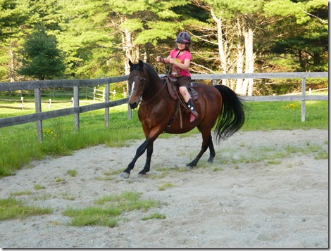 Katy and Taylor riding Lil' Bud 2011 005