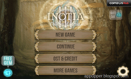 Free Download Inotia3 Children of Carnia v1.2.5 Android Game (APK)
