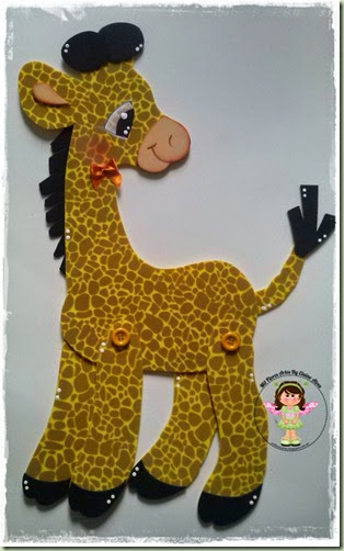 Aplique Girafa 40