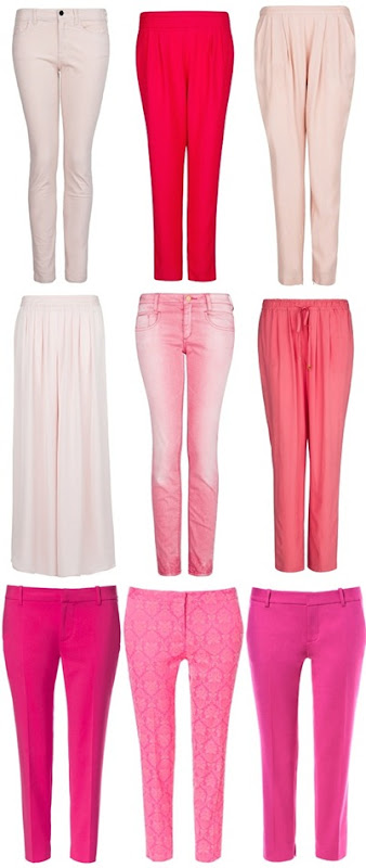 Pantalones rosas