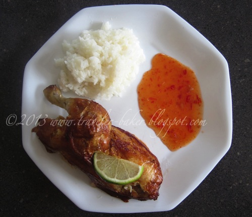 Thai Chicken  Rice with Sweet Chilli Sauce 3