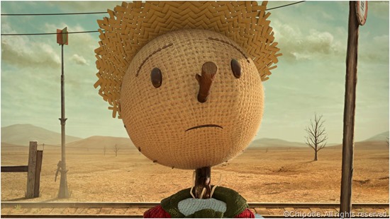 CLICK to visit THE SCARECROW GAME site from Chipotle.